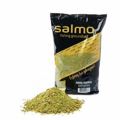 Прикормка SALMO Линь-карась марципан, 1кг Прикормка SALMO Линь-карась марципан, 1кг