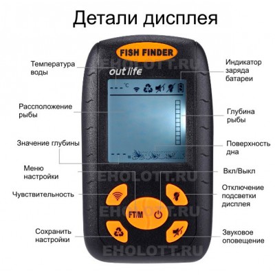 Эхолот Fish Finder L1 Эхолот Fish Finder L1