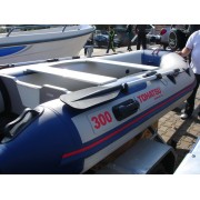 Надувная 5-6-ти местная ПВХ лодка Tohatsu ME 360 A/L с алюминиевым полом