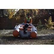 Надувная 4-местная ПВХ лодка Kolibri KM-330DSL