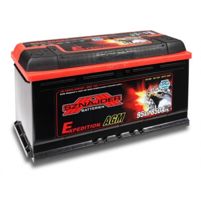 Аккумулятор лодочный тяговый Sznajder AGM 95Ah Аккумулятор лодочный тяговый Sznajder AGM 95Ah