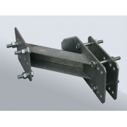 Кронштейн крепления запасного колеса.