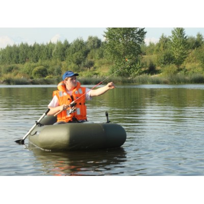 Надувная 1-местная ПВХ лодка Лидер Компакт 220 Надувная 1-местная ПВХ лодка Лидер Компакт 220
