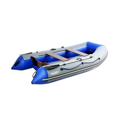 Надувная 2-х местная ПВХ лодка Reef 290нд Надувная 2-х местная ПВХ лодка Reef 290нд