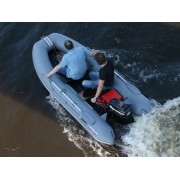 Надувная 3-4 местная ПВХ лодка МНЕВ и К "Кайман" N-330 НДНД