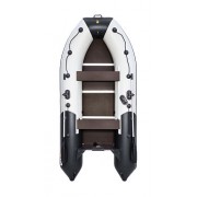 Надувная 3-местная ПВХ лодка Ривьера Компакт 3400 СК