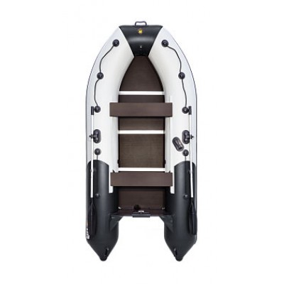 Надувная 3-местная ПВХ лодка Ривьера Компакт 3400 СК Надувная 3-местная ПВХ лодка Ривьера Компакт 3400 СК