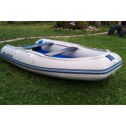 Надувная 3-ёх местная ПВХ лодка Солар Максима 350 килевая с транцем