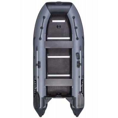 Надувная 4-ёх местная ПВХ лодка Адмирал 320 Classic Надувная 4-ёх местная ПВХ лодка Адмирал 320 Classic