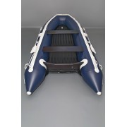 Надувная 4-ёх местная ПВХ лодка Солар Максима 380 килевая с транцем