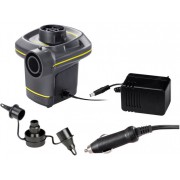 Насос электрический Intex Quick-Fill 66634, 12В/220В адаптер, 3 насадки в комплекте