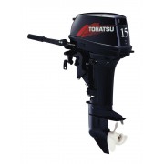 Подвесной 2-х тактный бензиновый лодочный мотор TOHATSU M15D2 S
