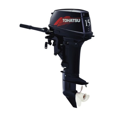 Подвесной 2-х тактный бензиновый лодочный мотор TOHATSU M15D2 S Подвесной 2-х тактный бензиновый лодочный мотор TOHATSU M15D2 S