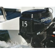 Подвесной 4-х тактный бензиновый лодочный мотор TOHATSU MFS15D S
