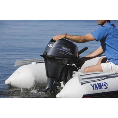 Подвесной 4-х тактный бензиновый лодочный мотор YAMAHA F15CMHS Подвесной 4-х тактный бензиновый лодочный мотор YAMAHA F15CMHS