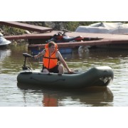 Надувная 2-местная ПВХ лодка Лидер Компакт 290