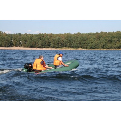 Надувная 2-местная ПВХ лодка Лидер Тайга 290 НД AirDeck Надувная 2-местная ПВХ лодка Лидер Тайга 290 НД AirDeck