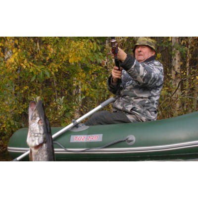 Надувная 2-местная ПВХ лодка Туз 240 Надувная 2-местная ПВХ лодка Туз 240