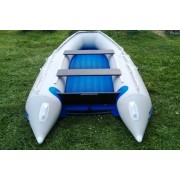 Надувная 3-ёх местная ПВХ лодка Солар Максима 350 килевая с транцем
