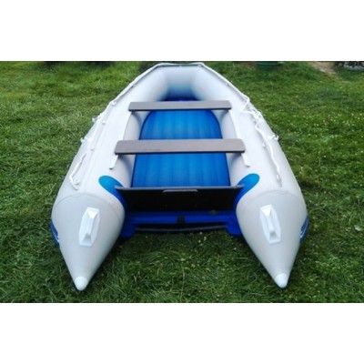 Надувная 3-ёх местная ПВХ лодка Солар Максима 350 килевая с транцем Надувная 3-ёх местная ПВХ лодка Солар Максима 350 килевая с транцем