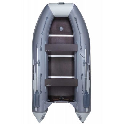 Надувная 4-ёх местная ПВХ лодка Адмирал 335 Надувная 4-ёх местная ПВХ лодка Адмирал 335