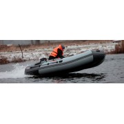 Надувная 6-местная ПВХ лодка Посейдон Касатка KS385 Sport