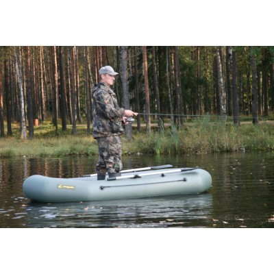 Надувная 2-местная ПВХ лодка Лидер Компакт 265 Надувная 2-местная ПВХ лодка Лидер Компакт 265