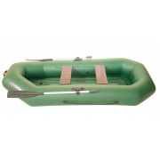 Надувная 2-ух местная ПВХ лодка Лоцман С-260 ВНД
