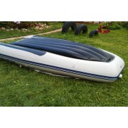 Надувная 3-ёх местная ПВХ лодка Солар Максима 350 килевая с транцем