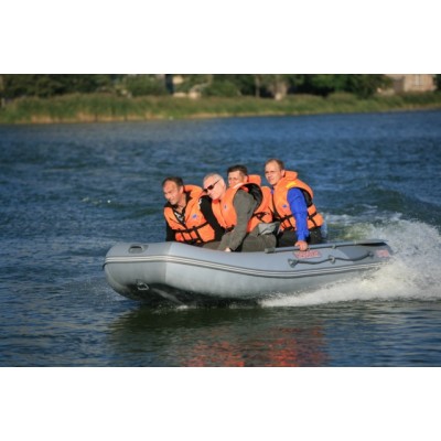 Надувная 4-местная ПВХ лодка Посейдон Касатка KS335 Надувная 4-местная ПВХ лодка Посейдон Касатка KS335