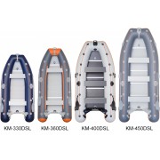 Надувная 5-местная ПВХ лодка Kolibri KM-360DSL
