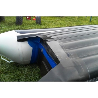 Надувная 3-ёх местная ПВХ лодка Солар Максима 330 килевая с транцем Надувная 3-ёх местная ПВХ лодка Солар Максима 330 килевая с транцем