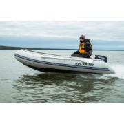Надувная 4-ёх местная ПВХ лодка Солар Максима 380 килевая с транцем