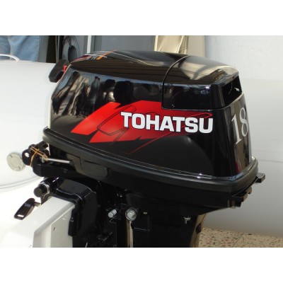 Подвесной 2-х тактный бензиновый лодочный мотор TOHATSU M18E2 S Подвесной 2-х тактный бензиновый лодочный мотор TOHATSU M18E2 S