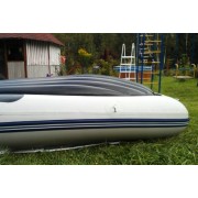 Надувная 3-ёх местная ПВХ лодка Солар Максима 350 килевая с транцем