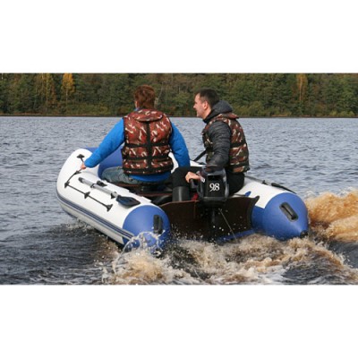 Надувная 4-х местная ПВХ лодка Angler AN 335XL Надувная 4-х местная ПВХ лодка Angler AN 335XL