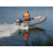 Надувная 6-местная ПВХ лодка Посейдон Касатка KS385 Sport