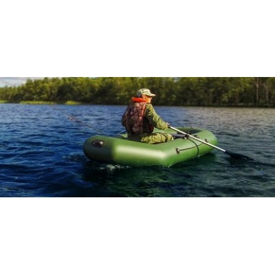 Надувная 2-местная ПВХ лодка Аква Оптима 240 Надувная 2-местная ПВХ лодка Аква Оптима 240