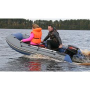 Надувная 3-х местная ПВХ лодка Reef 300нд