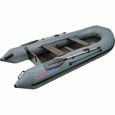 Надувная 3-ёх местная ПВХ лодка PROFMARINE PM 350 ELS Надувная 3-ёх местная ПВХ лодка PROFMARINE PM 350 ELS