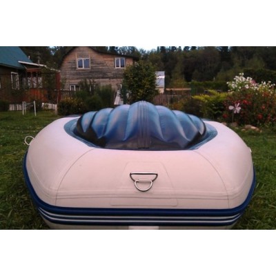 Надувная 3-ёх местная ПВХ лодка Солар Максима 350 килевая с транцем Надувная 3-ёх местная ПВХ лодка Солар Максима 350 килевая с транцем