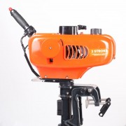 Подвесной 2-х тактный бензиновый лодочный мотор PATRIOT BM-120