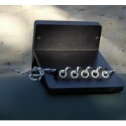 Надувная 2-ух местная ПВХ лодка BARK B-260NP