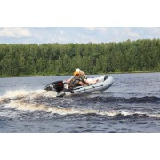 Надувная 4-ёх местная ПВХ лодка Адмирал 340 Sport Lite