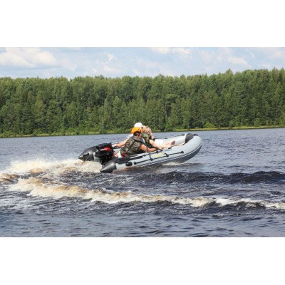 Надувная 4-ёх местная ПВХ лодка Адмирал 340 Sport Lite Надувная 4-ёх местная ПВХ лодка Адмирал 340 Sport Lite