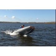 Надувная 6-местная ПВХ лодка Kolibri KM-400DSL