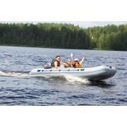 Надувная 7-ми местная ПВХ лодка Адмирал 380