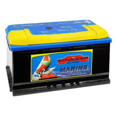 Аккумулятор лодочный тяговый Sznajder Marine 100Ah Аккумулятор лодочный тяговый Sznajder Marine 100Ah