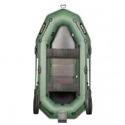 Надувная 2-ух местная ПВХ лодка BARK B-260ND с передвижными сидениями