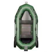 Надувная 2-ух местная ПВХ лодка BARK B-260NPD с передвижными сидениями